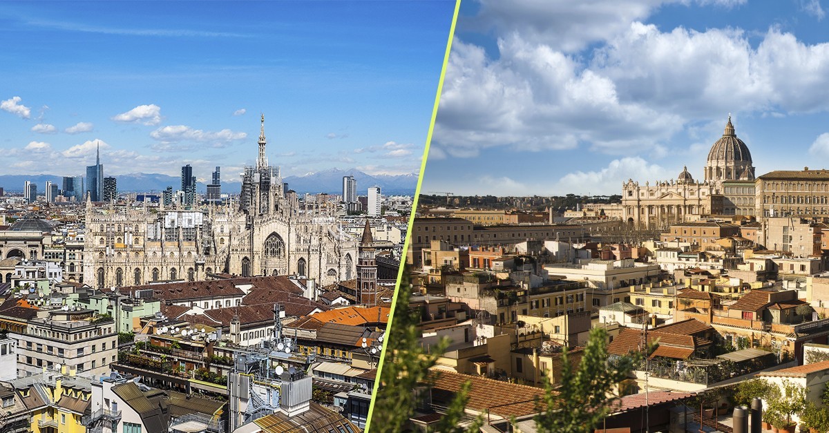 Roma e Milano