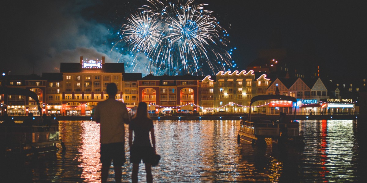 San Giovanni fireworks Lake Como
