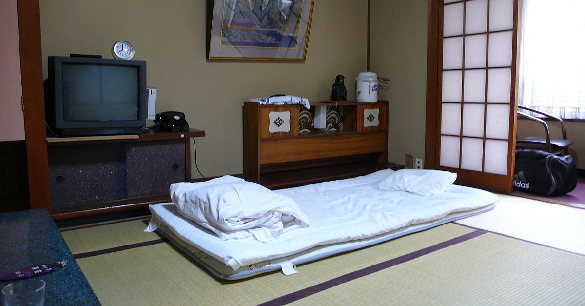 Un futon singolo
