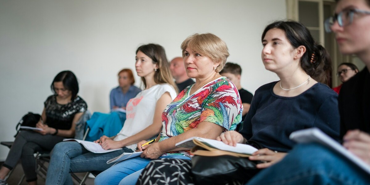 Donne durante un corso di formazione 