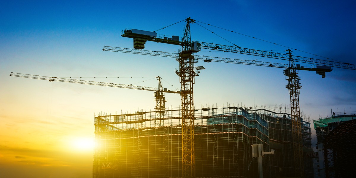 Emergenza caldo cantieri 2025 Veduta di cantiere edile