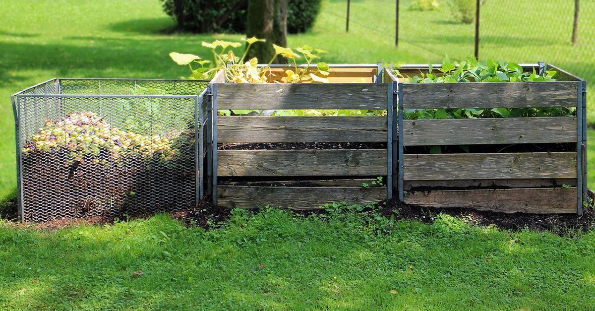 Compostaggio da giardino
