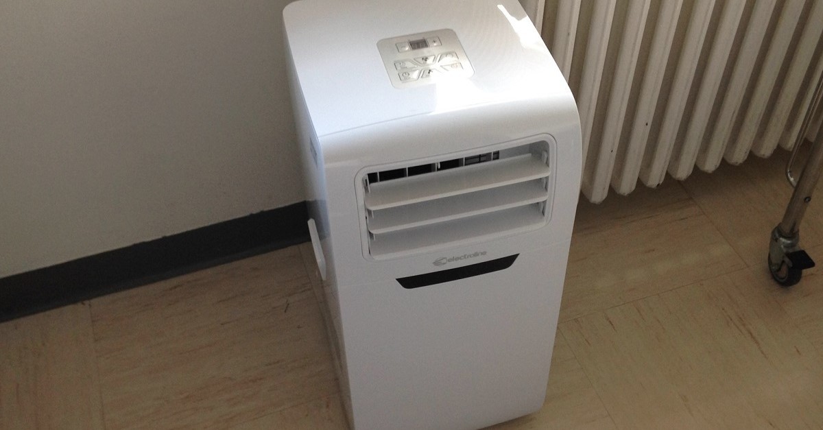 Un climatizzatore portatile