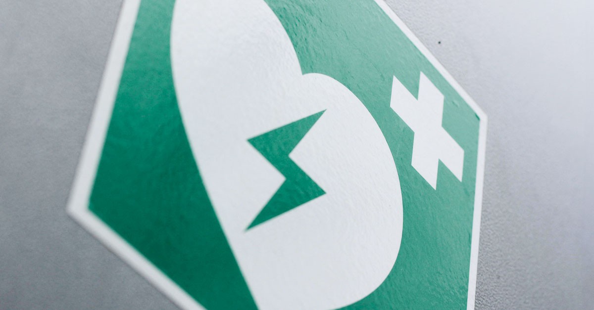 Segnaletica per il defibrillatore in condominio