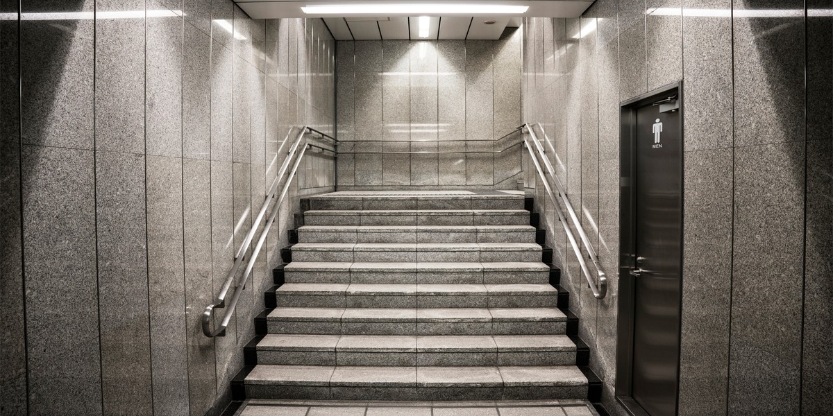 Porta metallica in un condominio 