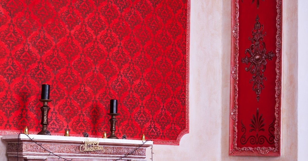 tappeto rosso appeso col velcro