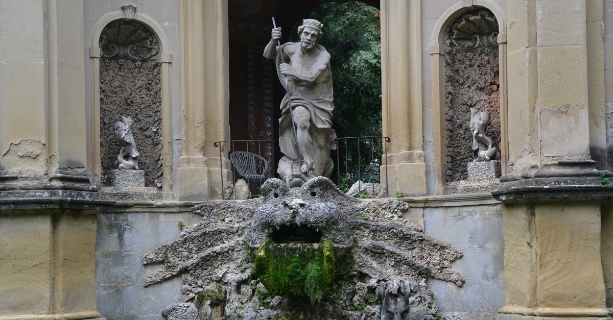 Il Ninfeo di Nettuno a Villa Gallarati Scotti