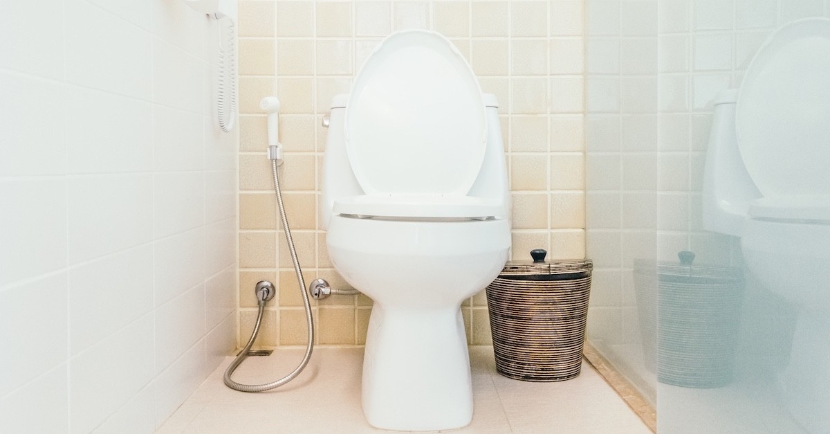 Wc in una casa in affitto