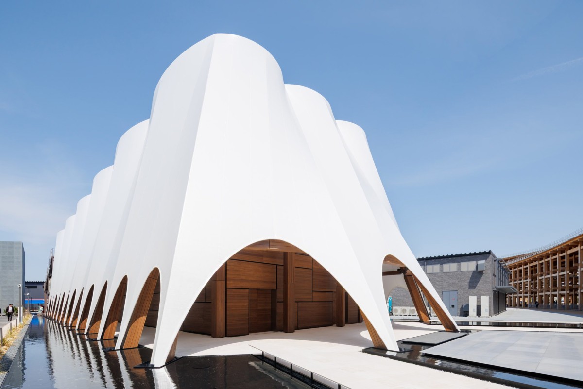 Il padiglione del Qatar per l'Expo 2025 di Osaka