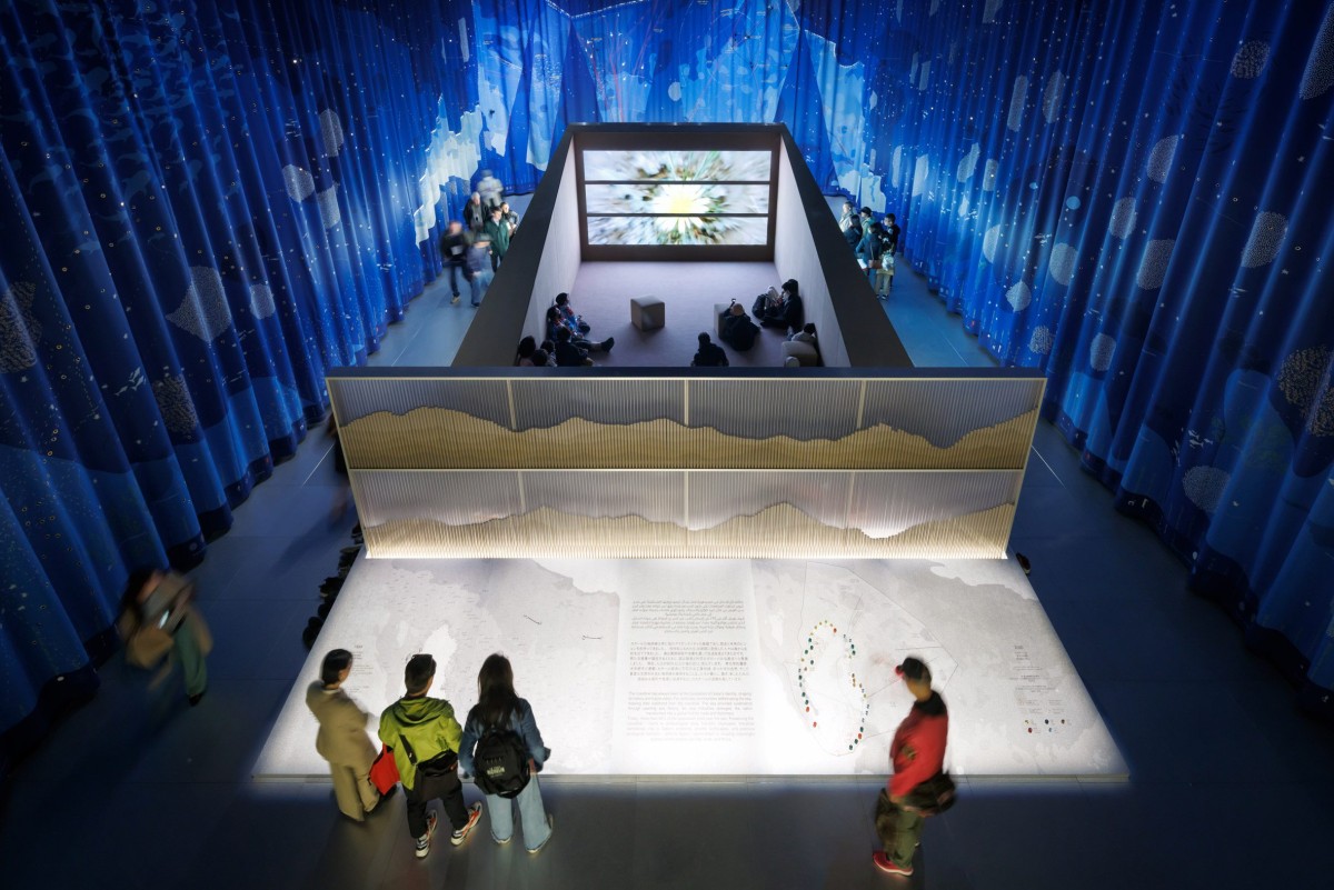 Il padiglione del Qatar per l'Expo 2025 di Osaka