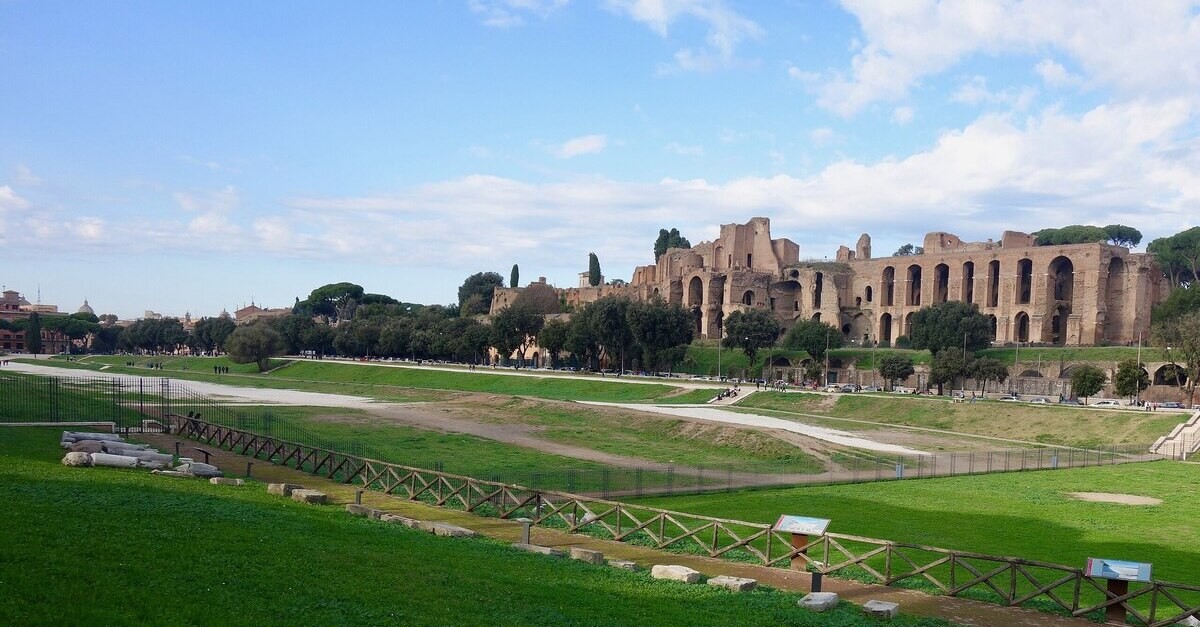 Lo spazio verde del CIrco Massimo