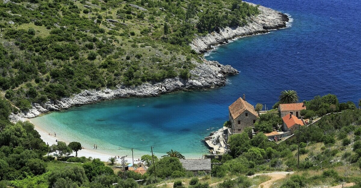Dubovica spiaggia croazia Dubovica spiaggia croazia
