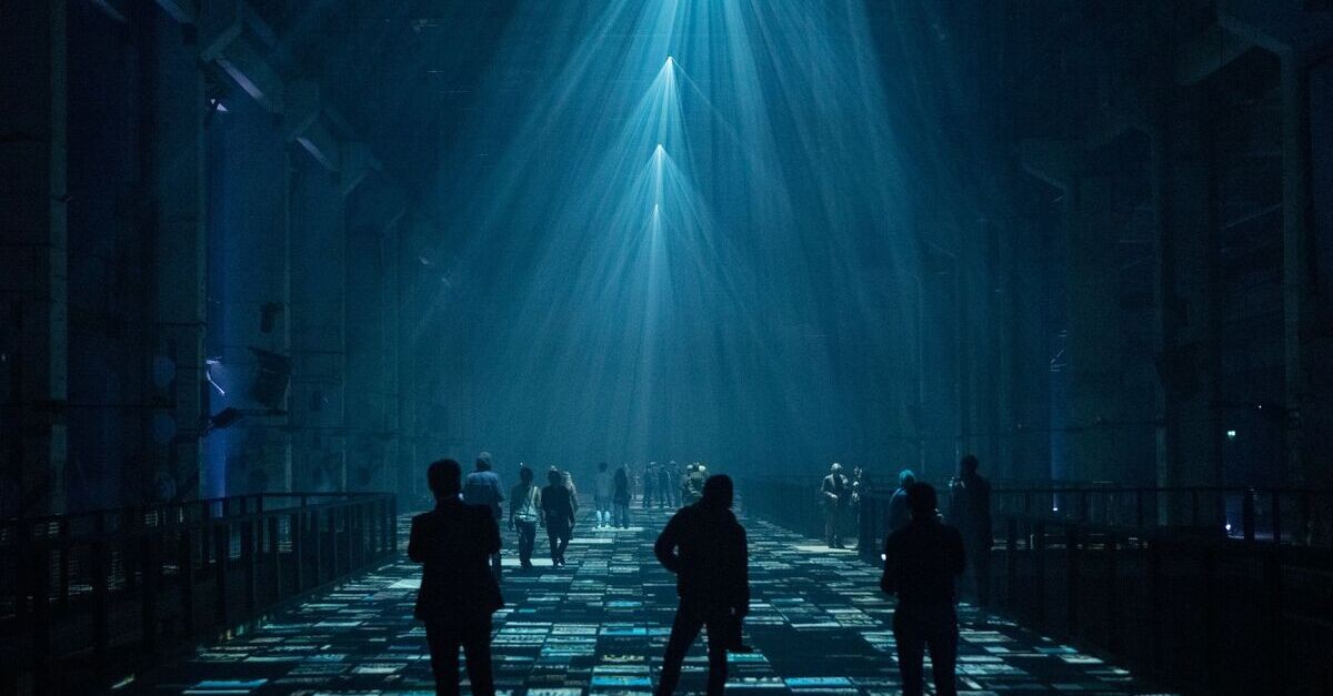 Una delle installazioni di Refik Anadol