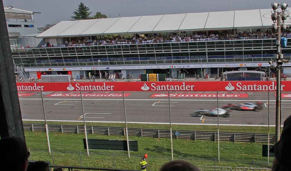 Monza F1 circuit