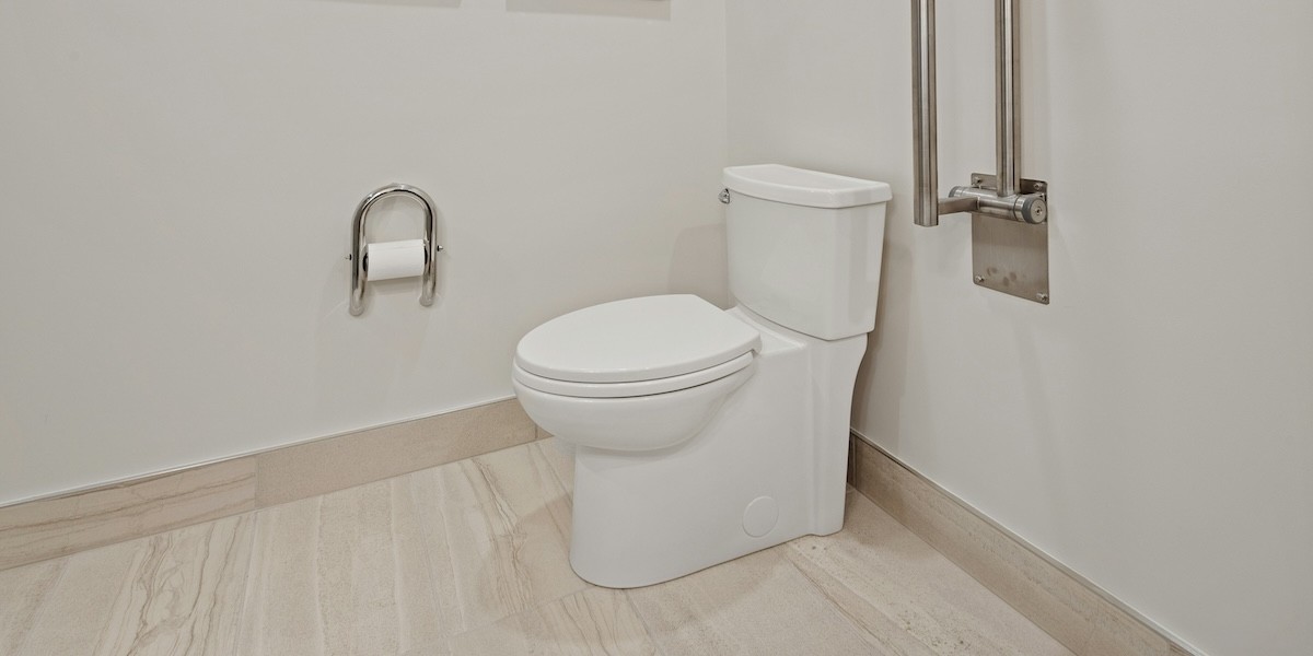 Bagno persone disabili: norme, misure e come deve essere progettato Zona wc