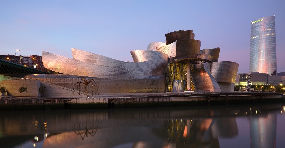 Il Guggenheim Museum Bilbao, in Spagna Il Guggenheim Museum Bilbao, in Spagna