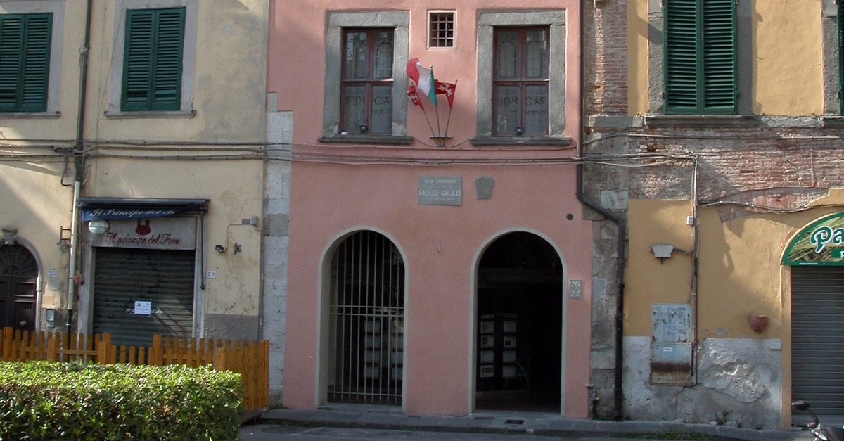 casa natale di galileo galilei a pisa