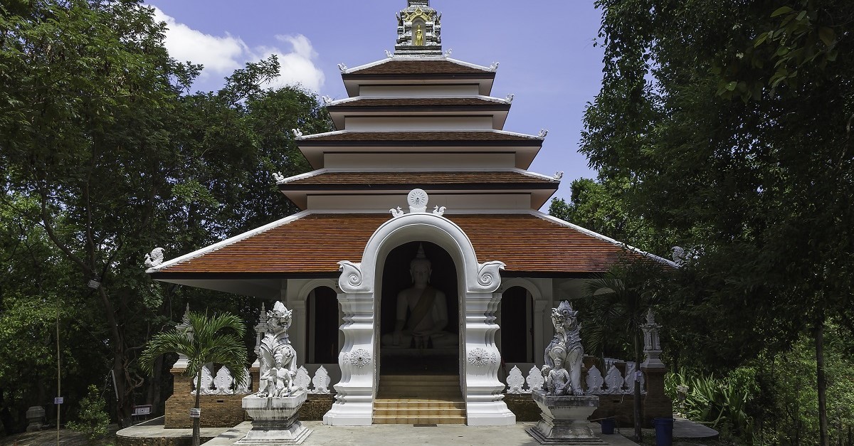 Il tempio buddista di Wat Pha Lat in Thailandia
