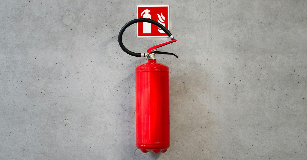 Estintore del box condominiale