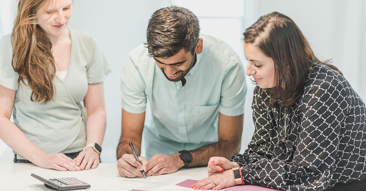 Firma del contratto d'affitto