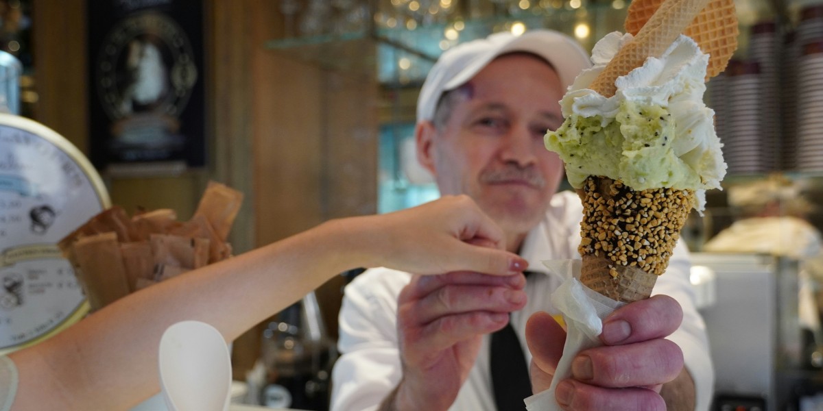 Italian gelato vs ice cream