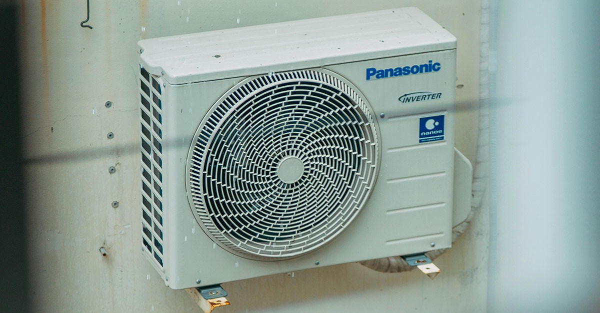 Motore del condizionatore del vicino