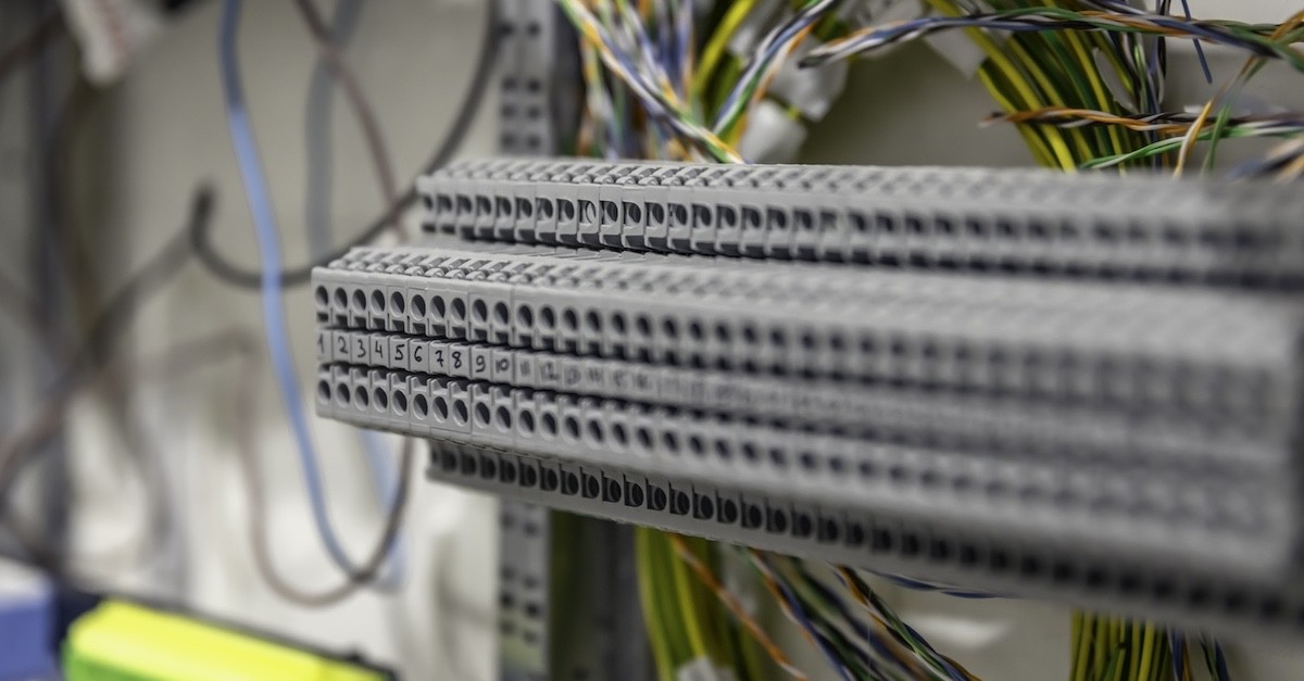 Un pannello elettrico