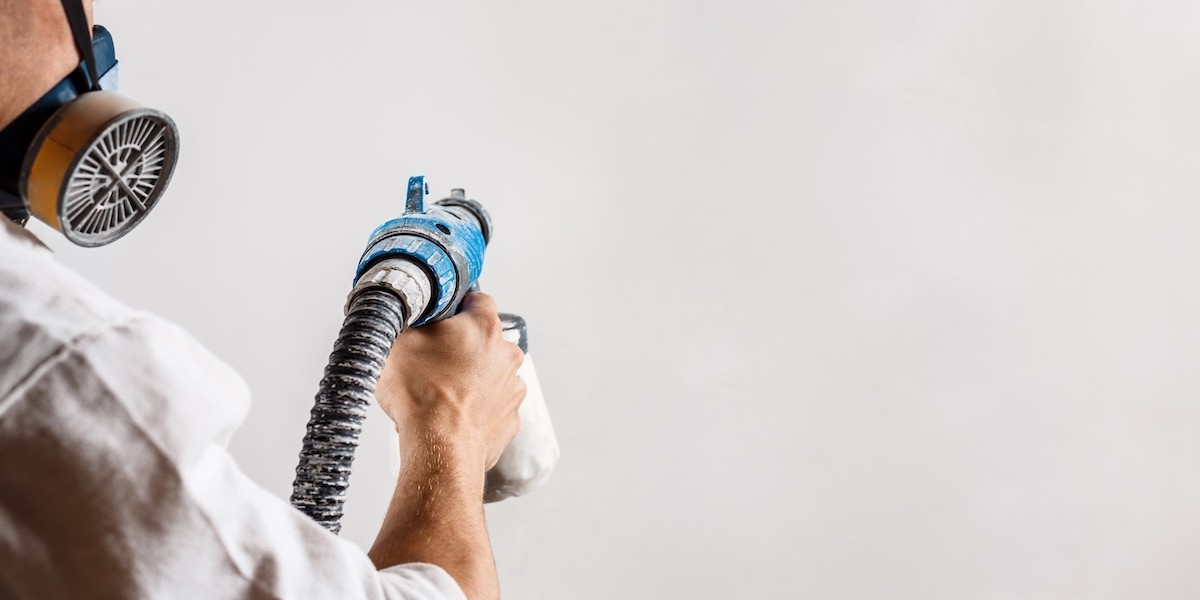 Tinteggiatura con vernice spray