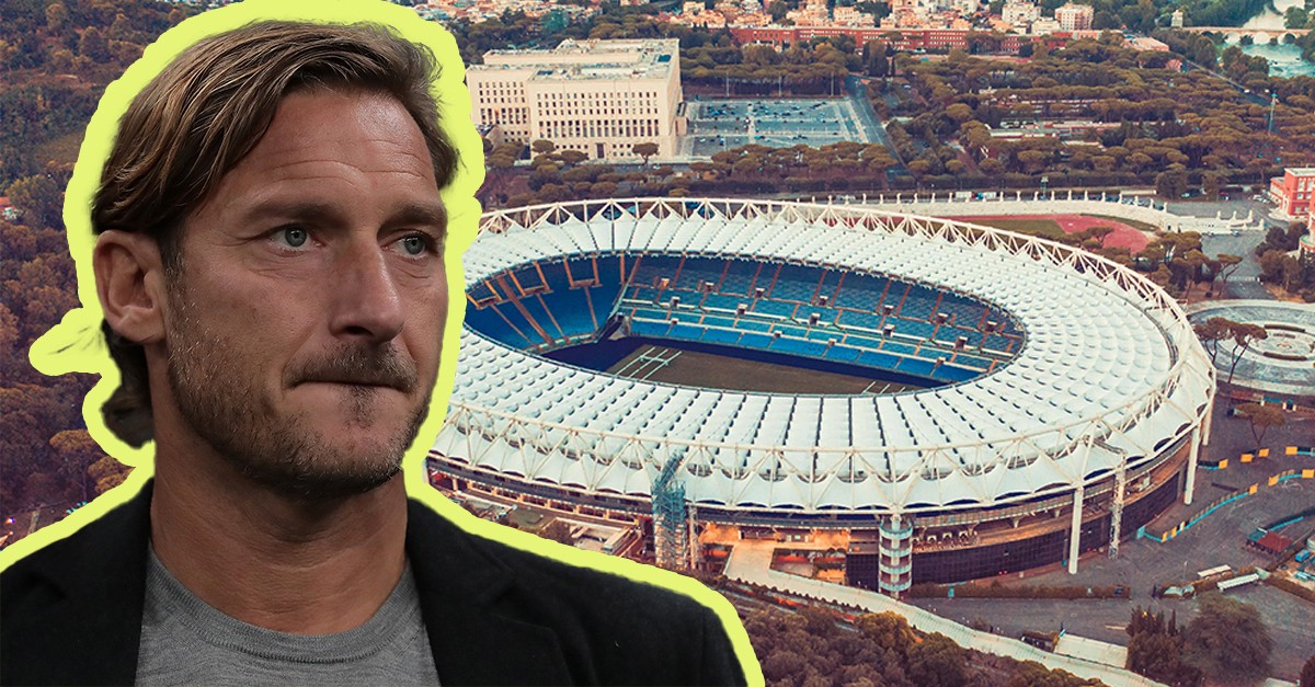 dove abita totti