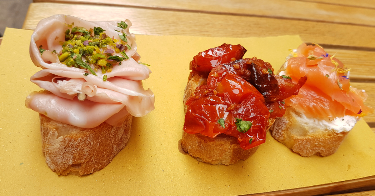 esempio di cicchetti veneziani
