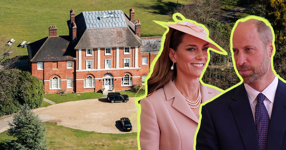 Guillermo y Kate Middleton se mudan a Forest Lodge, su nueva mansión familiar