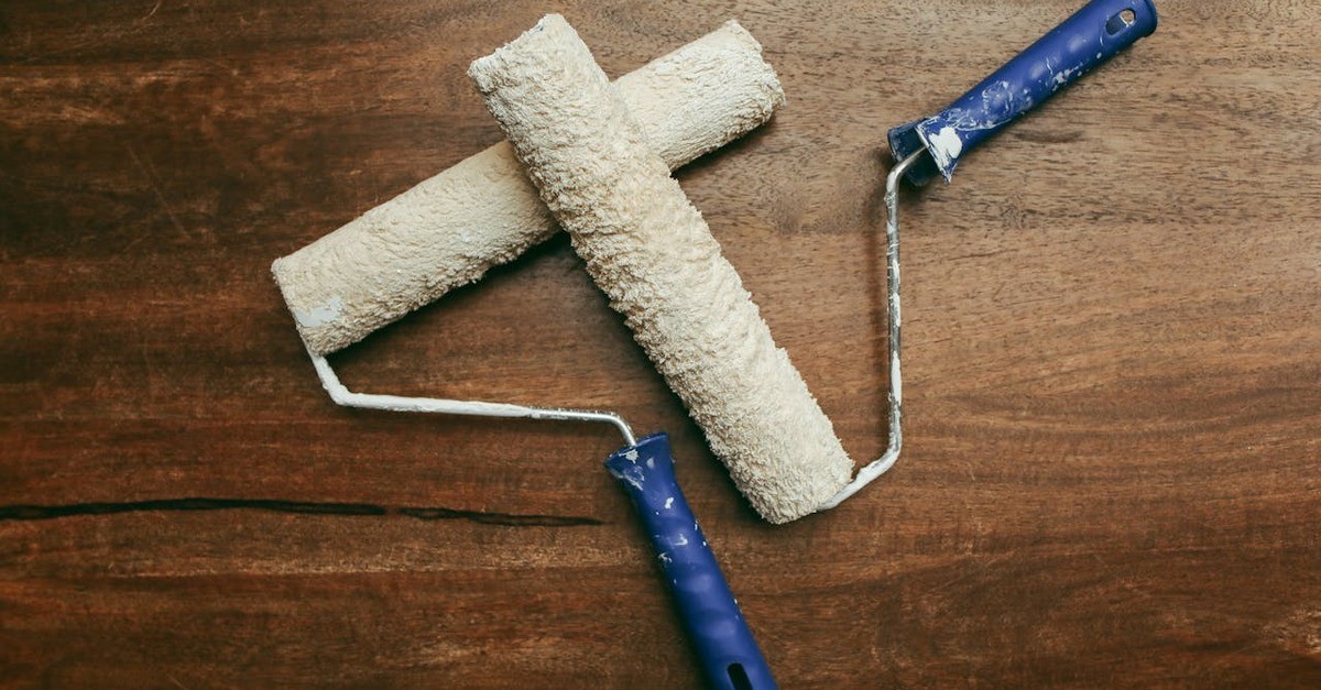 I rulli sono utili per coprire superfici piú ampie