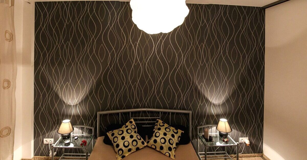 Carta da parati più raffinata per una camera da letto