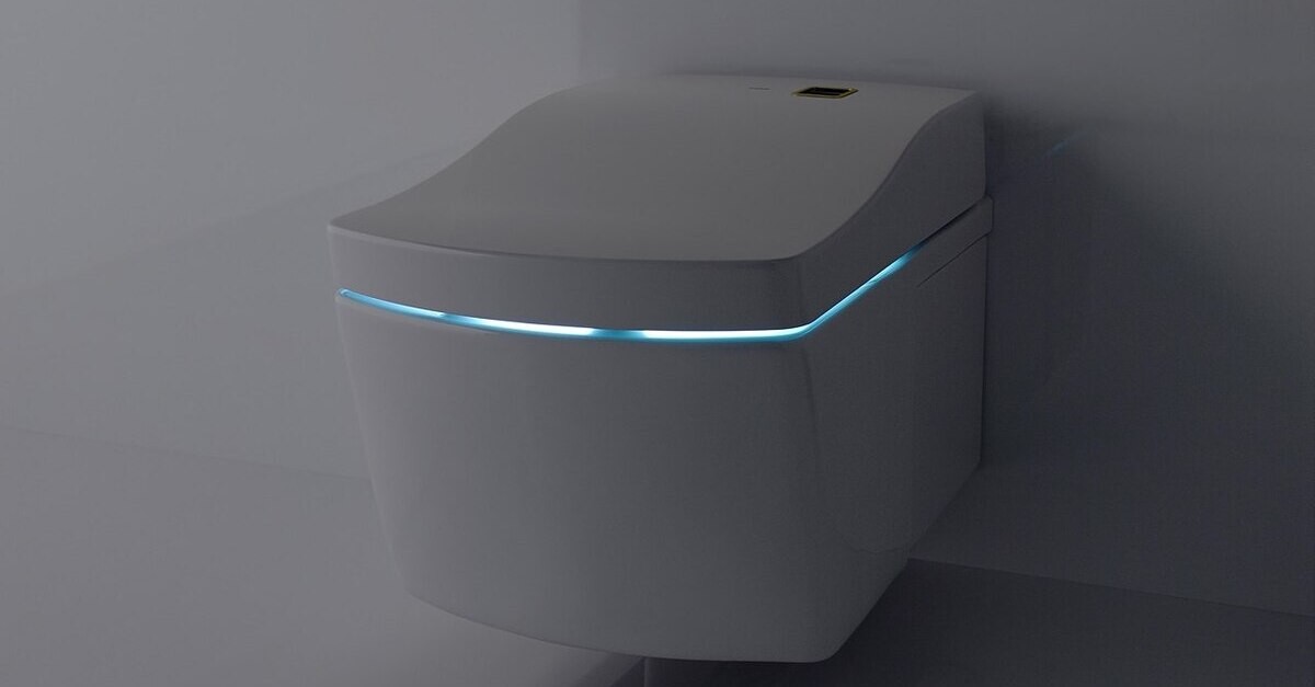 Una smart toilet di ultima generazione