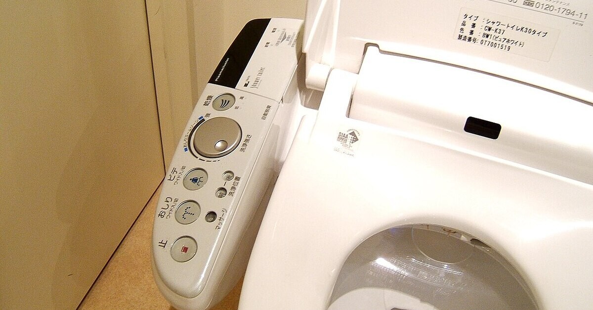 Paeticolare dei comandi di una smart toilet