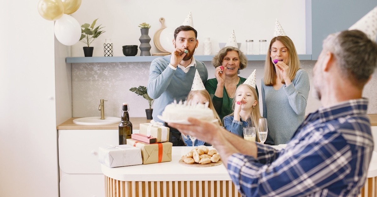 Festeggiamenti in un alloggio