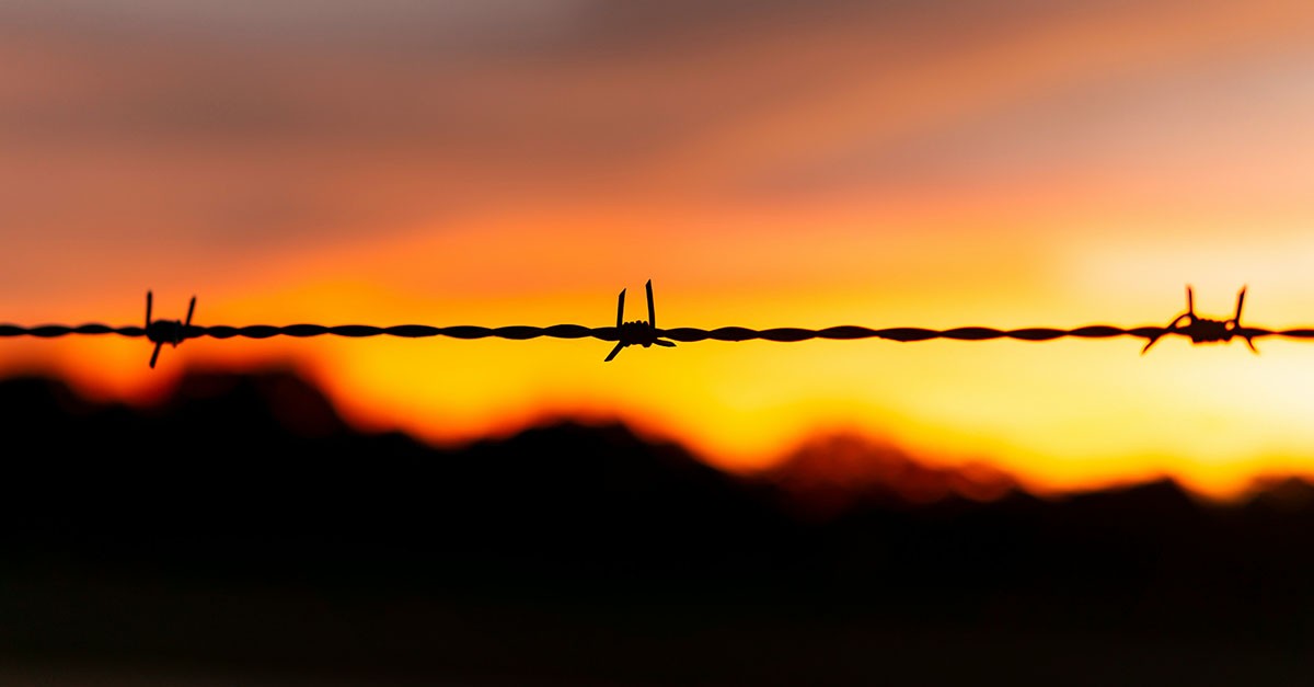 Altezza del filo spinato