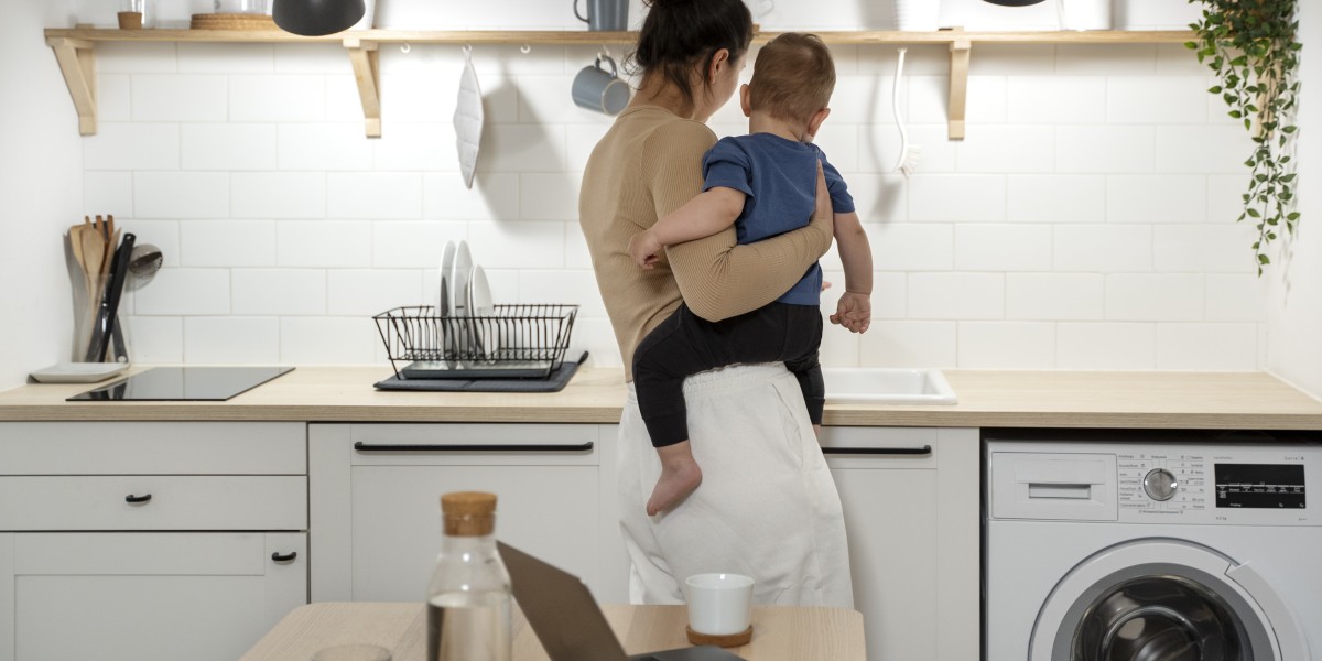 lavanderia in cucina