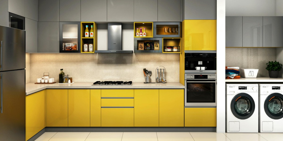 lavanderia in cucina