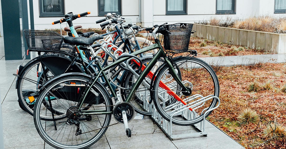 Rastrelliera per le biciclette in condominio