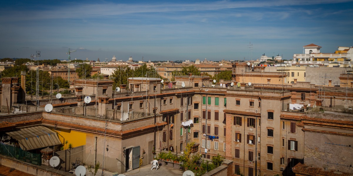 Non-touristy neighborhoods Rome