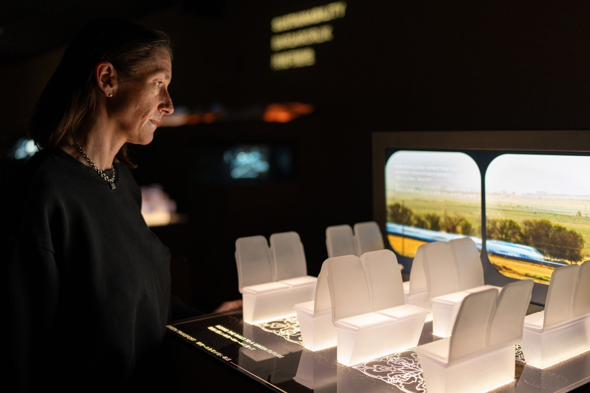 Il padiglione dell'Uzbekistan