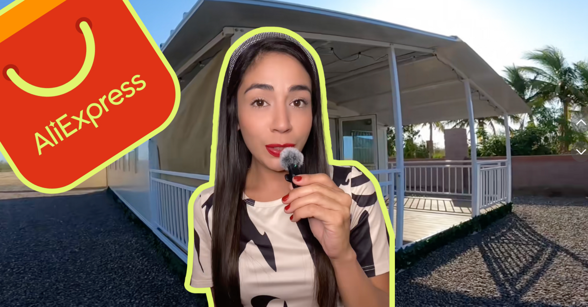 Una TikToker acquista una casa prefabbricata su AliExpress per 12.000 euro