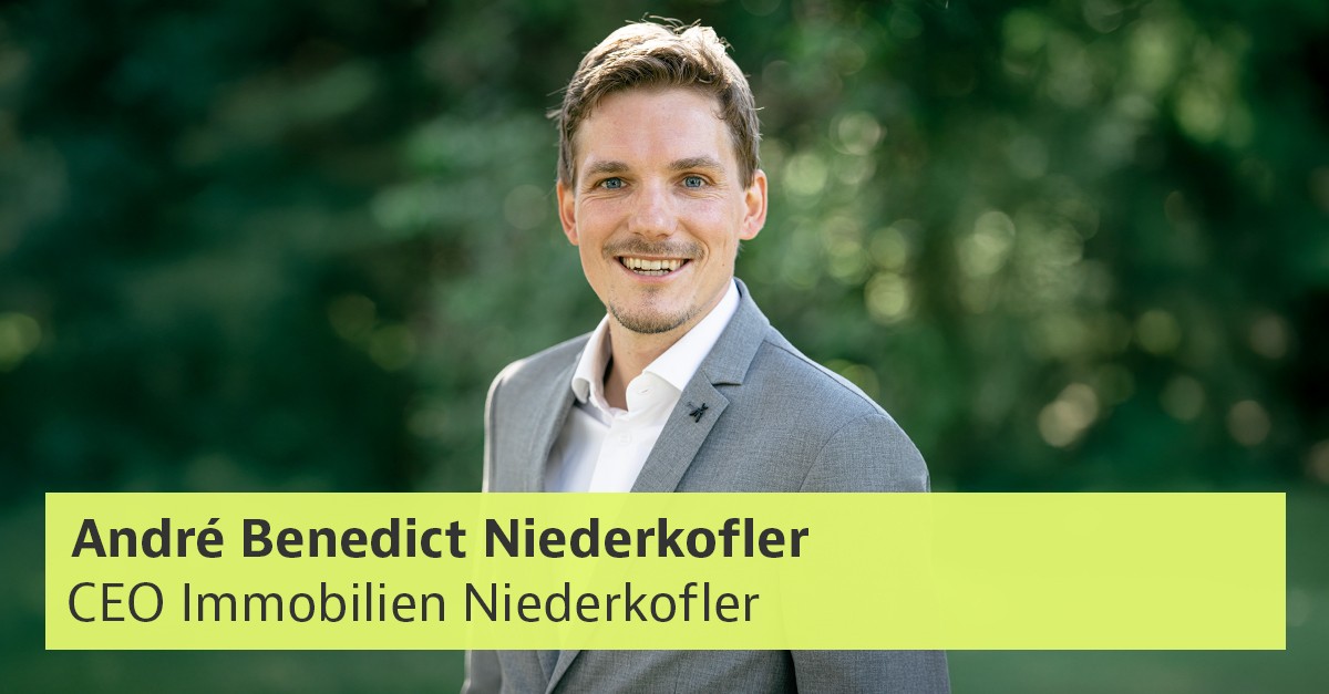 Benedict Niederkofler, CEO della Immobilien Niederkofler