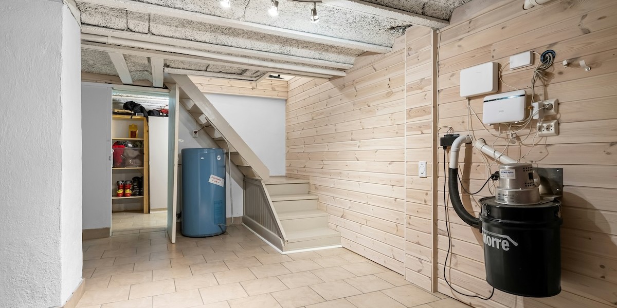 Interno di un garage