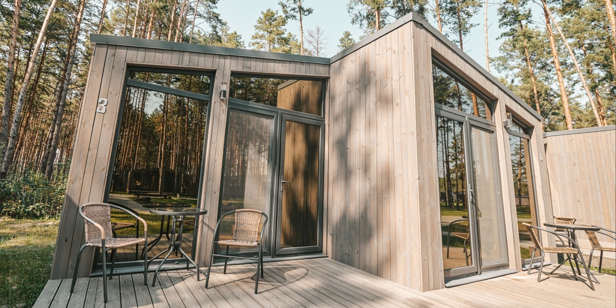 case prefabbricate con giardino