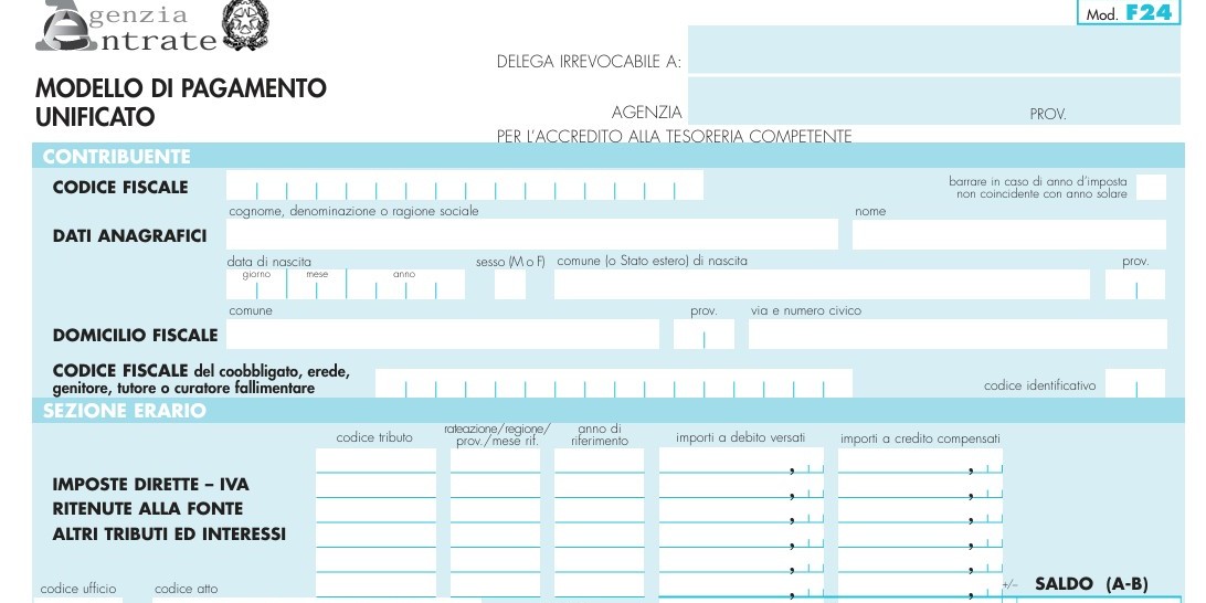 modello f24