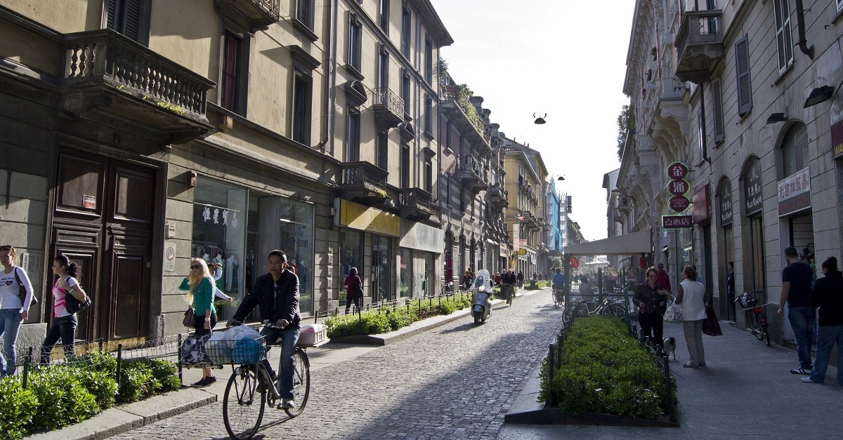 Via Paolo Sarpi, strada principale della Chinatown di Milano