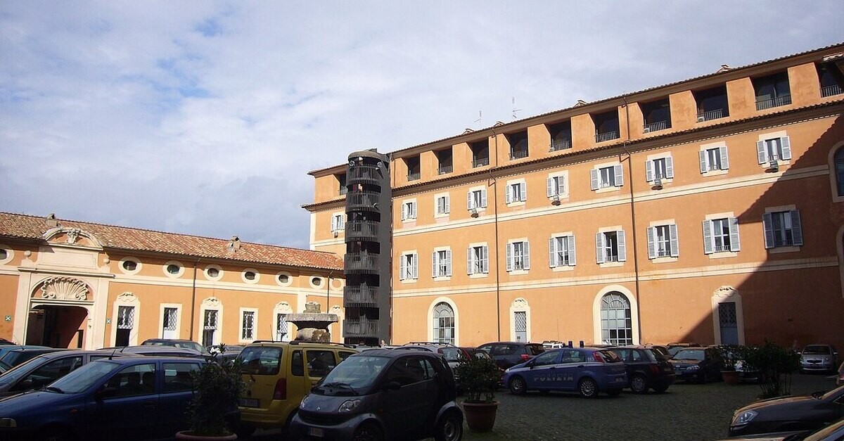 Il cortile dei ragazzi a San Michele a Ripa