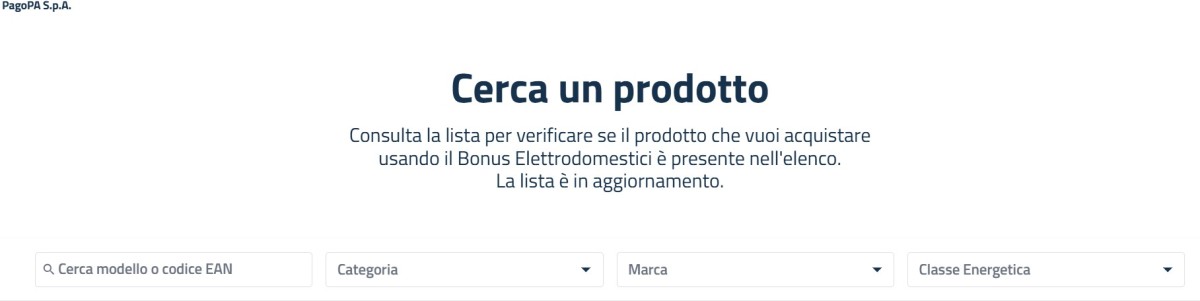 bonus elettrodomestici elenco